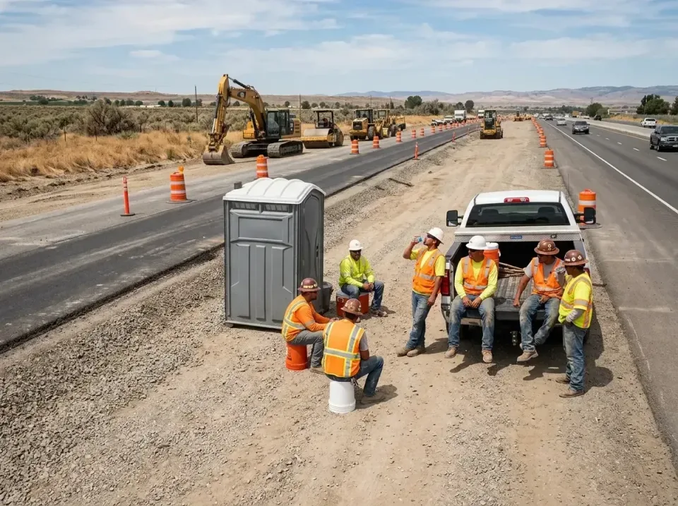 highway-road-construction-crew-007 — frequently asked questions, Porta Potty and Restroom Rentals in East Kapolei, HI